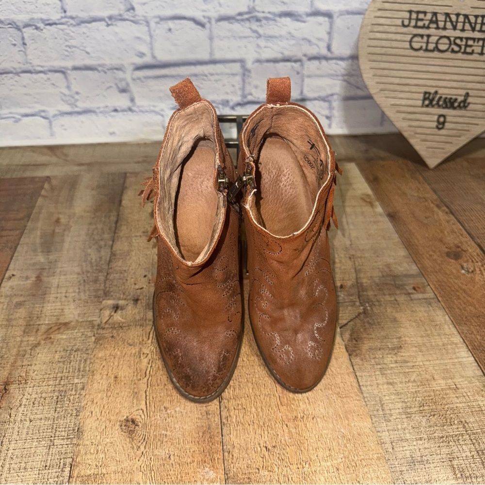 Corral circle G fringe ankle boots studded - Picture 6 of 10